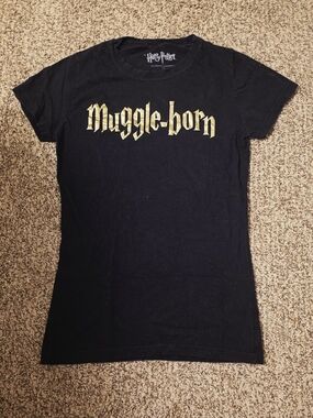 Harry Potter Black "Muggle-born" Short Sleeve Tee